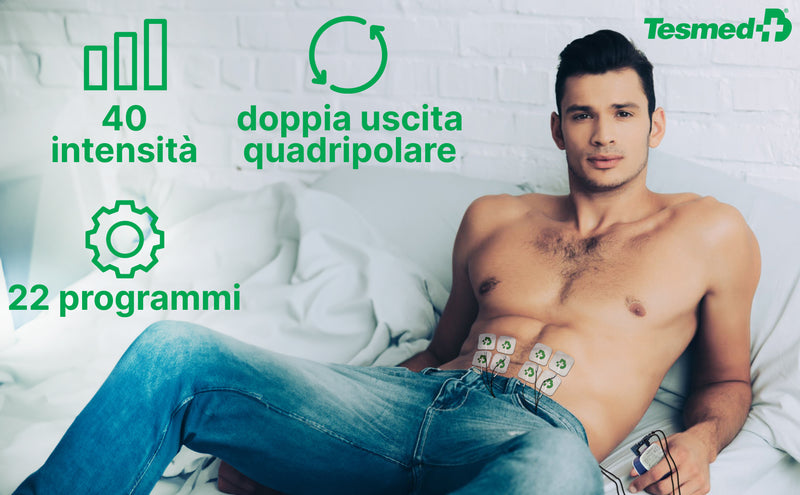 40 intensità, 22 programmi, doppia uscita quadripolare