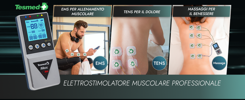 Slide 1, elettrostimolatore muscolare professionale