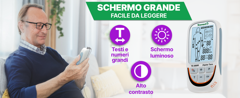 schermo facile da leggere