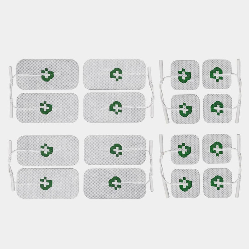 Tesmed All Body 16 Elettrodi per Elettrostimolatore (8 * 50x50 mm, 8 * 50x100 mm)