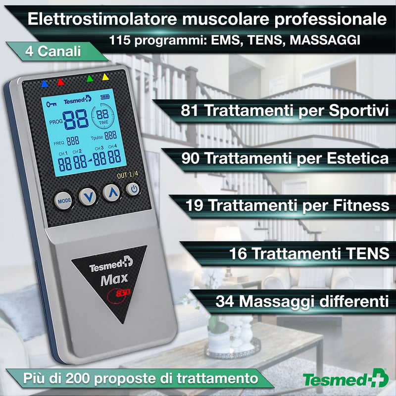 115 programmi, 4 canali