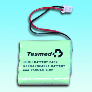 TESMED Batteria ricaricabile per MAX 5, MAX 7.8 Power e MAX 830 con batteria ni-mh