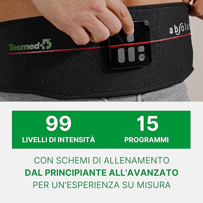 99 intensità, 15 programmi